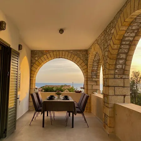 Horizon Mani - Seaview Family Friendly House בית נופש *