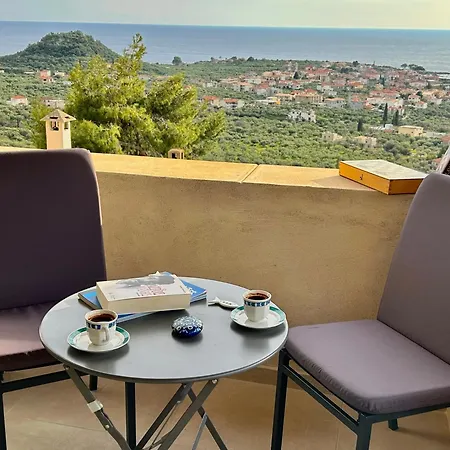 Horizon Mani - Seaview Family Friendly House Сasa de vacaciones Stoúpa